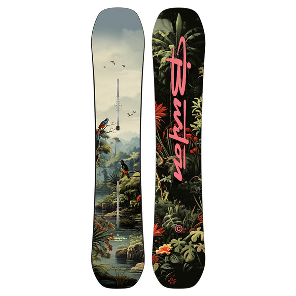 Burton 2027 Custom Flying V Jungle Graphic Snowboard | Balmoral Boards
