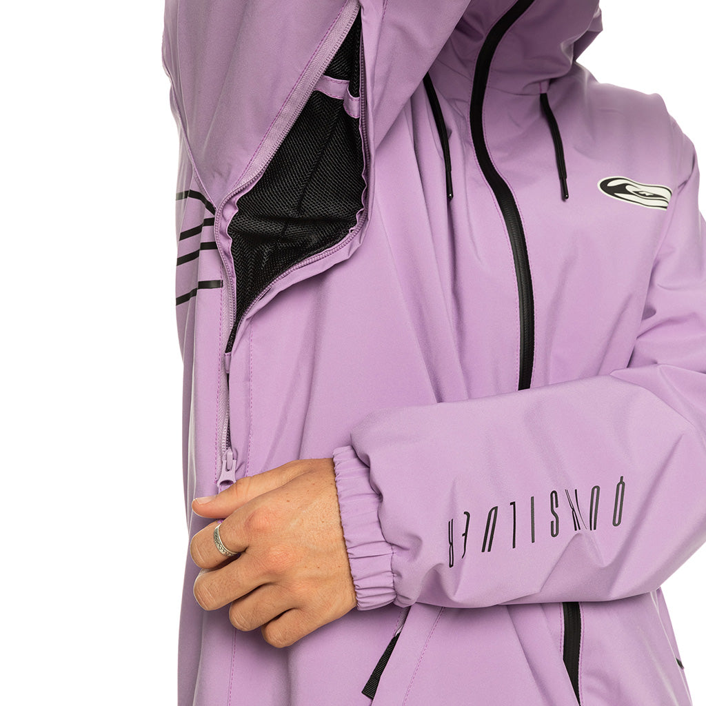 Quiksilver 2024 High In The Hood Jacket - Regal Orchid
