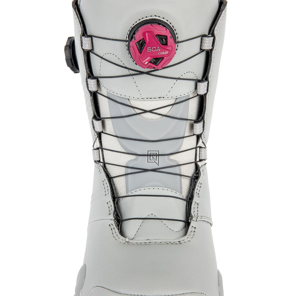 Nitro 2024 Womens Dynasty Boa Step On Boots - Iron/Wine