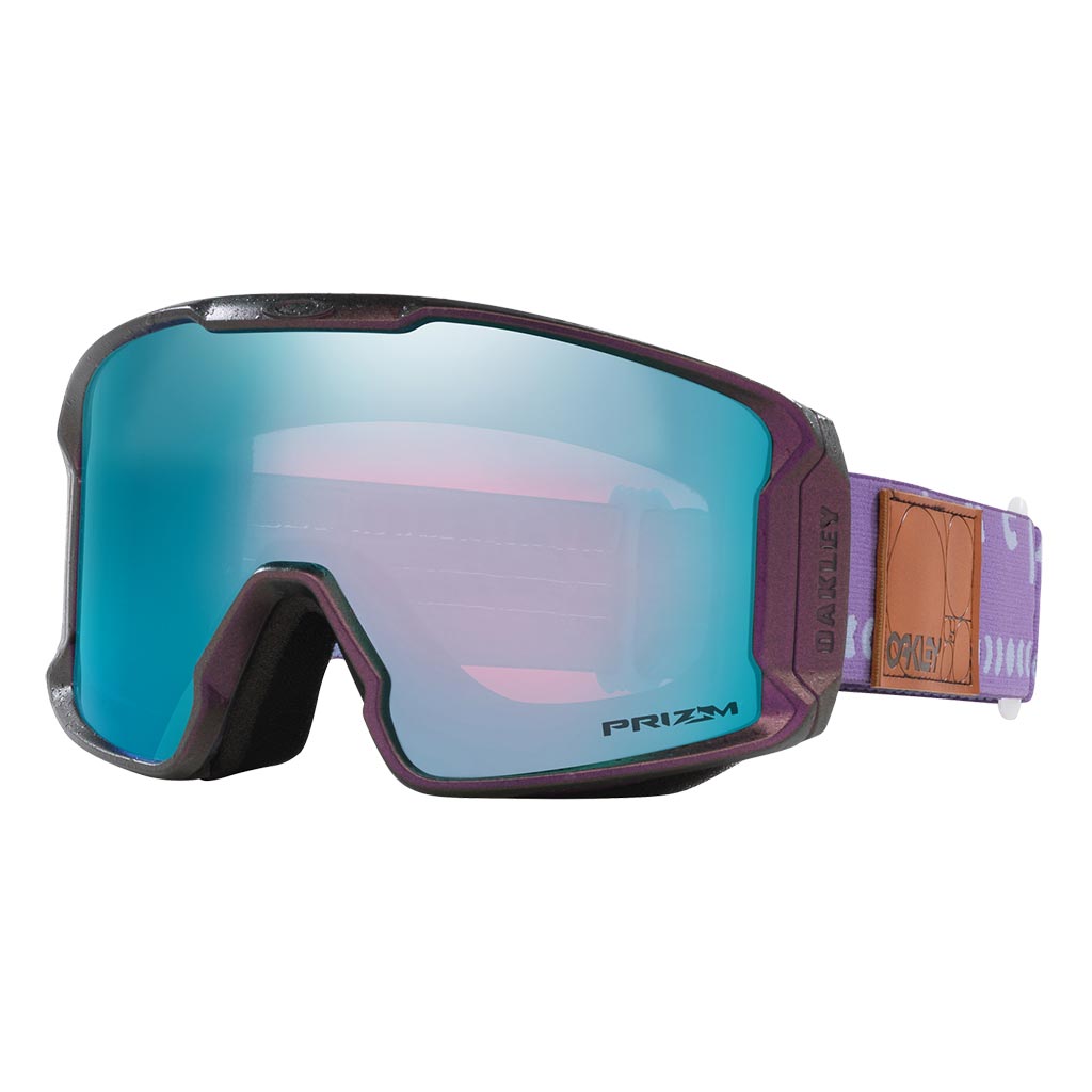 Oakley 2024 Line Miner M Prizm Snow Goggle - Fraktel Lilac/Sapphire