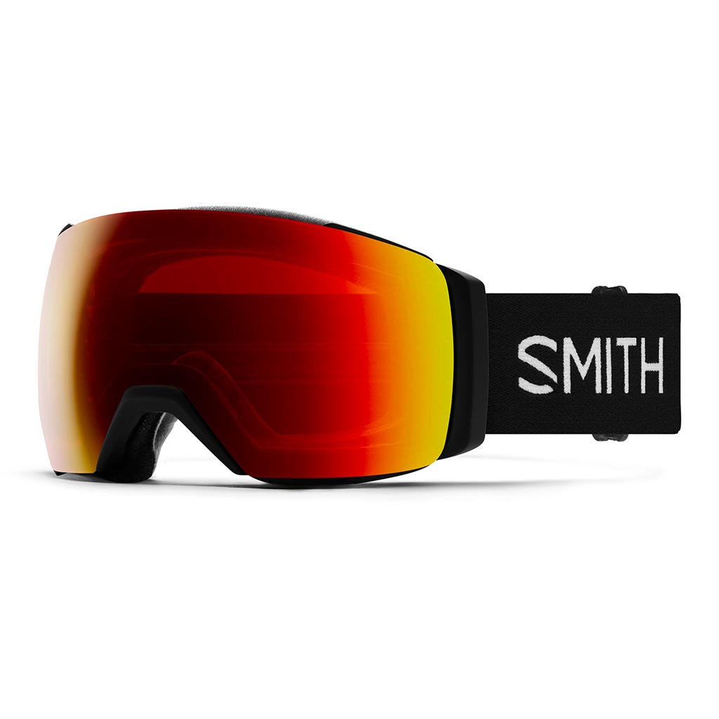 Smith I/O Mag XL Goggles - Black/Chromapop Sun Red