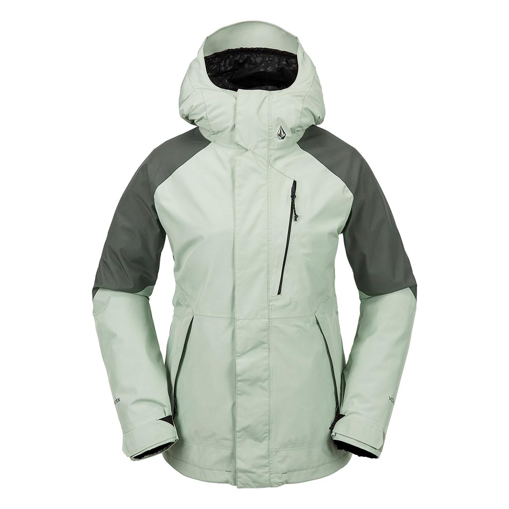 Volcom 2024 Womens V.CO Aris Insulated Gore-Tex Jacket - Sage Frost