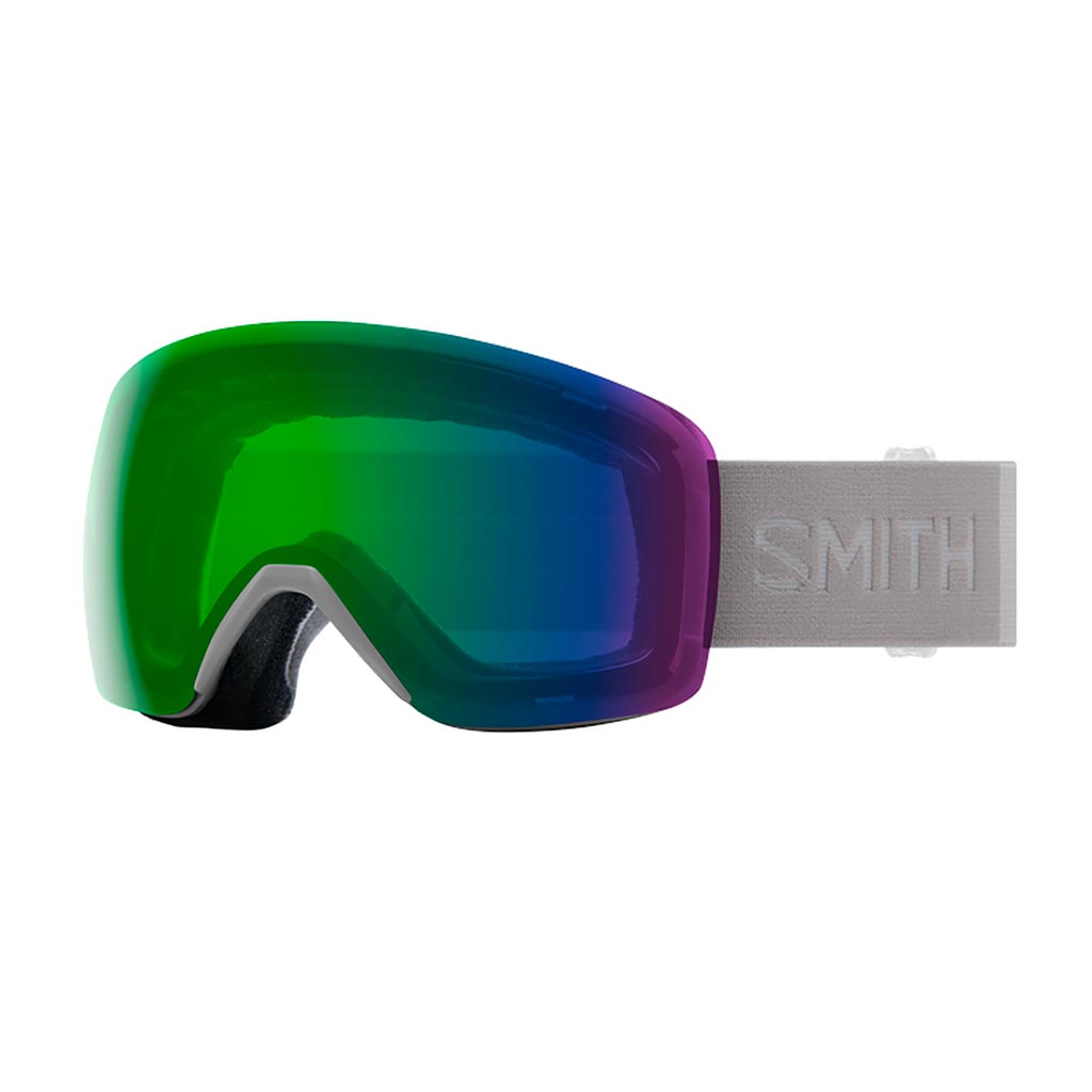 Smith Skyline Chromapop Goggles - Cloud Grey/Everyday Green Mirror
