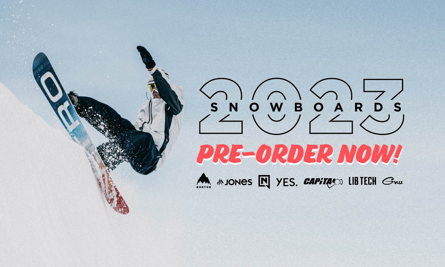 Pre-Order 2023 Snowboards