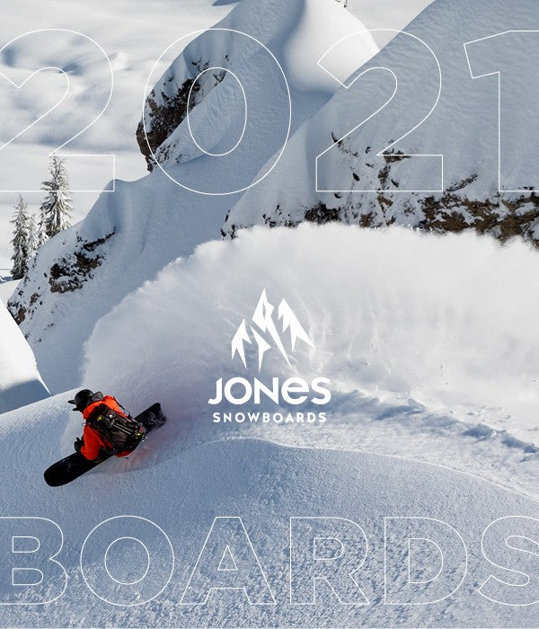 Jones 2021 Snowboards available now!