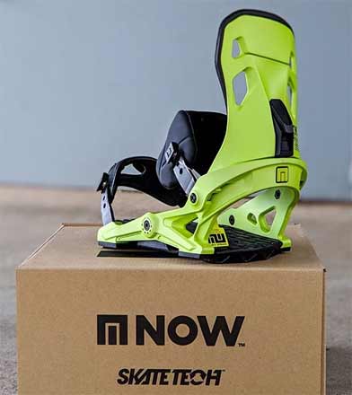 Now bindings - Skate Tech is rad.