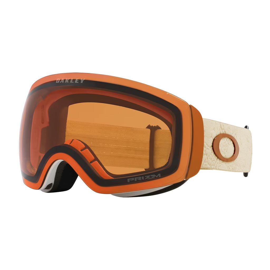 Oakley Flight Deck M Prizm Snow Goggle - Arctic White Cell/Persimmon