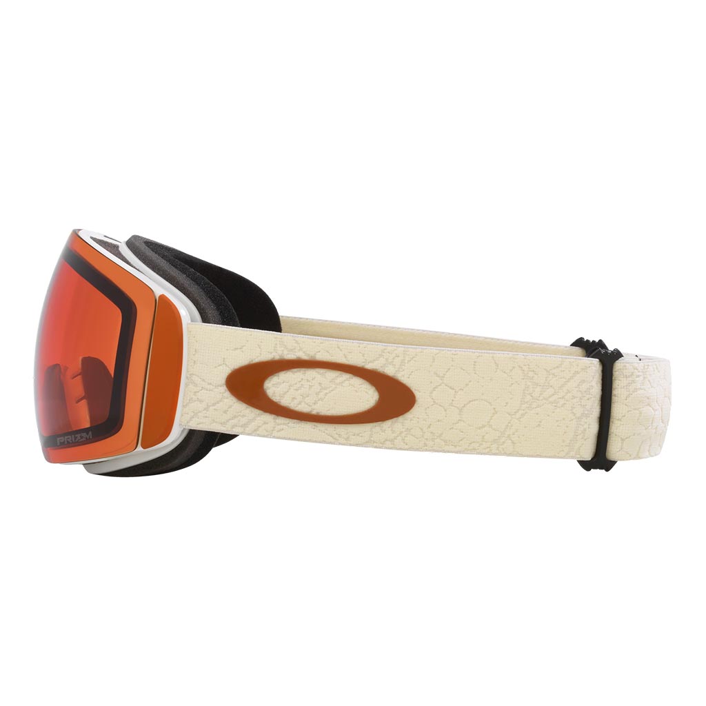 Oakley Flight Deck M Prizm Snow Goggle - Arctic White Cell/Persimmon