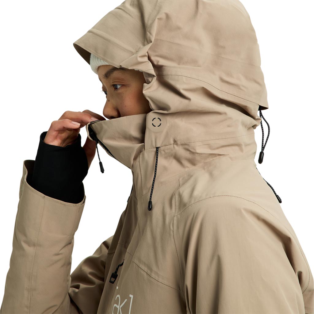 Burton 2026 Womens AK Embark Gore-Tex Jacket - Summit Taupe
