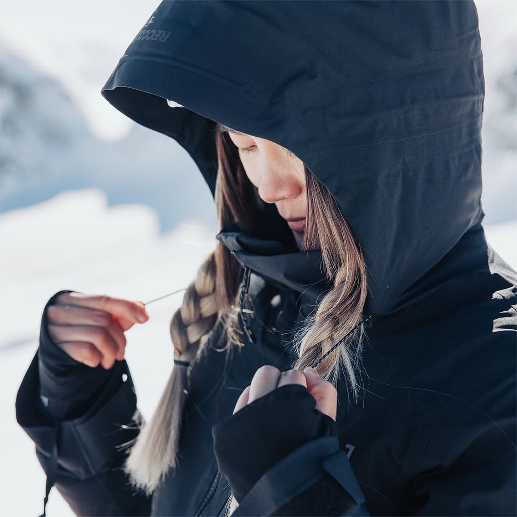 Burton 2025 Womens AK Flare Down Gore-Tex Jacket - True Black