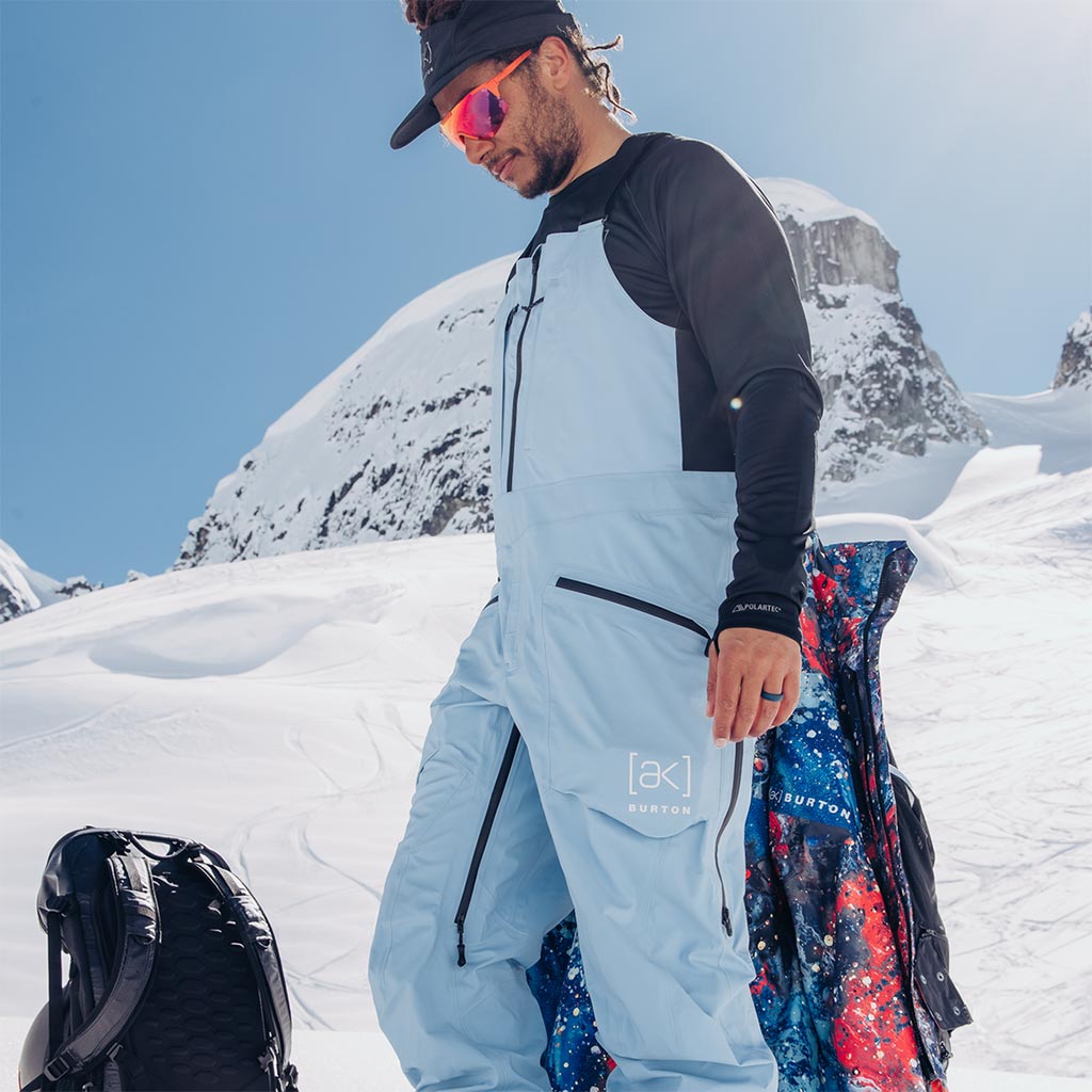 Burton 2024 AK Gore Freebird Bib - Moonrise - Small