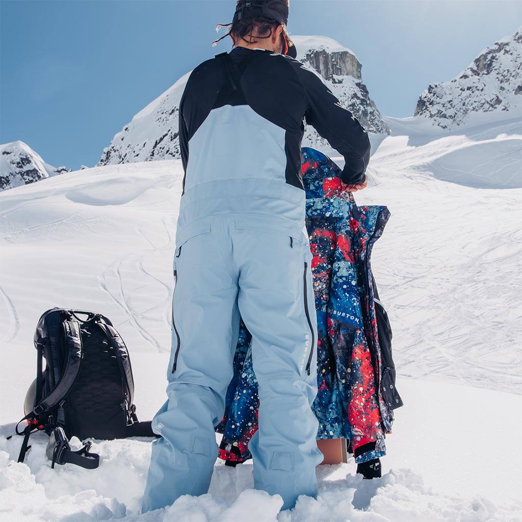 Burton 2024 AK Gore Freebird Bib - Moonrise - Small