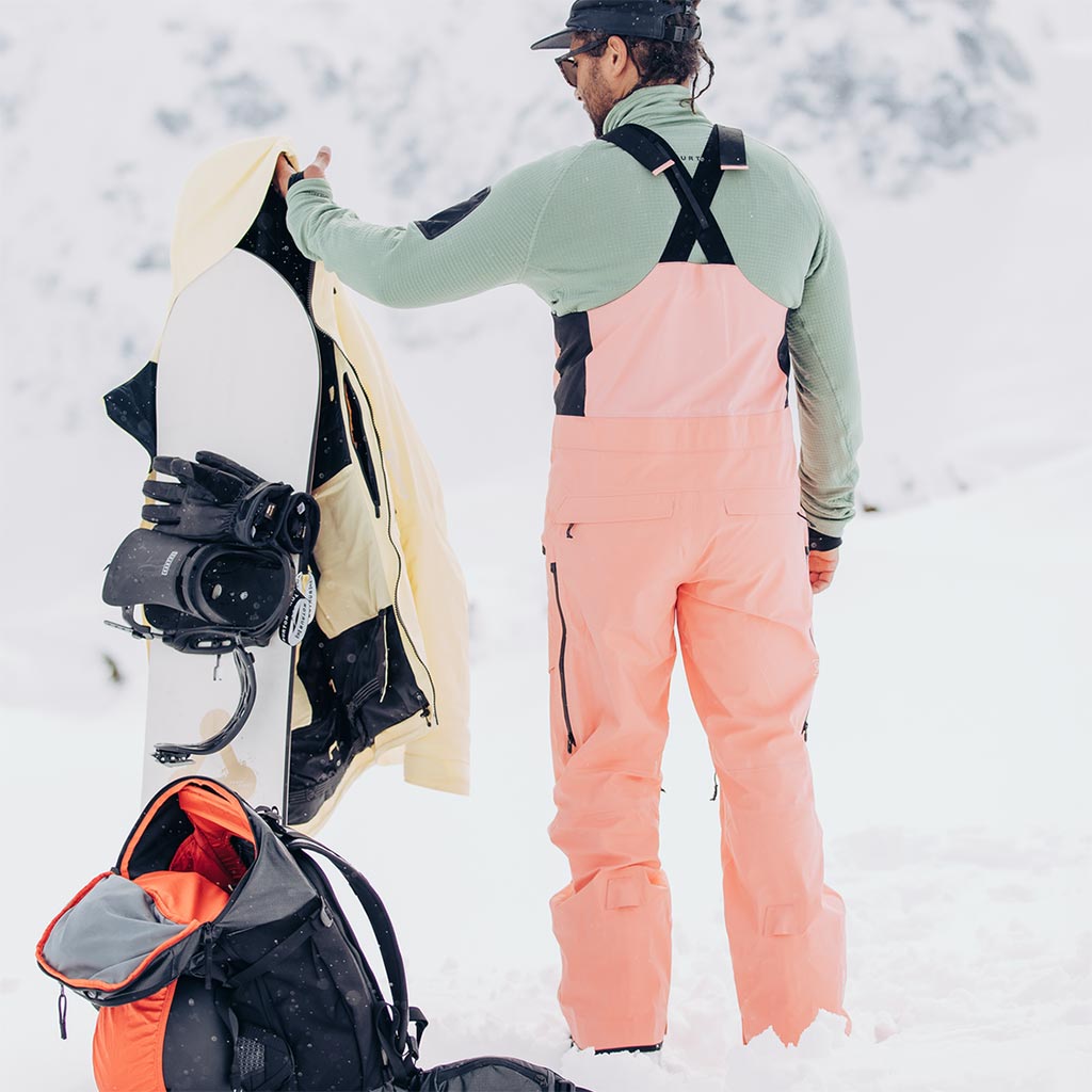 Burton 2024 AK Gore Freebird Bib - Reef Pink