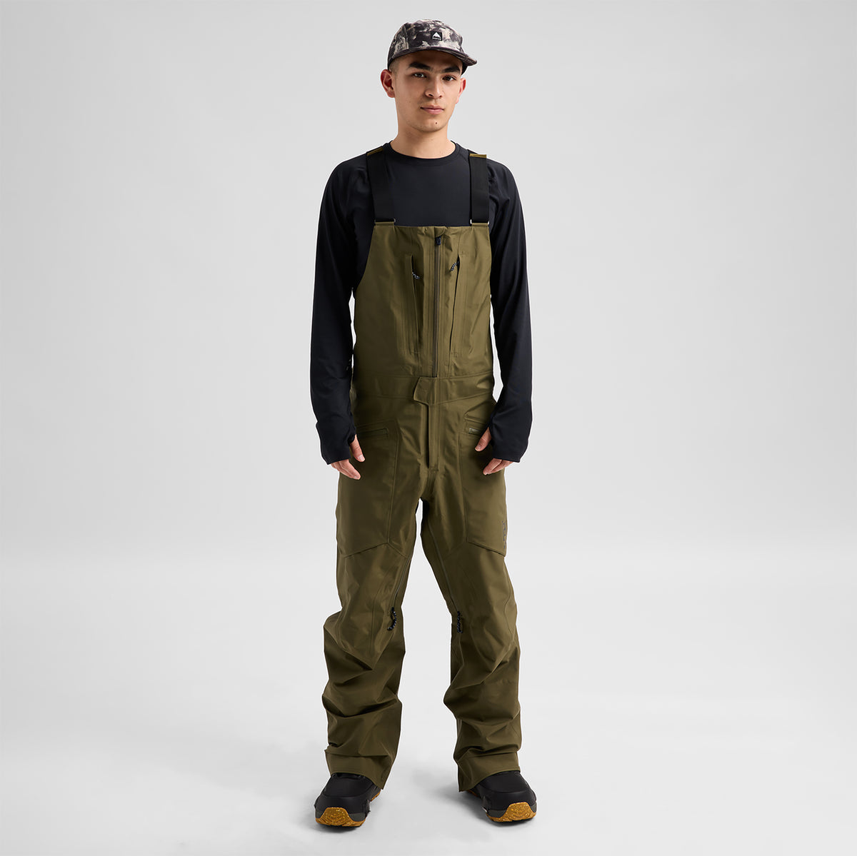 Burton 2027 AK Freebird 3L Gore-Tex Bib Pant - Dried Moss
