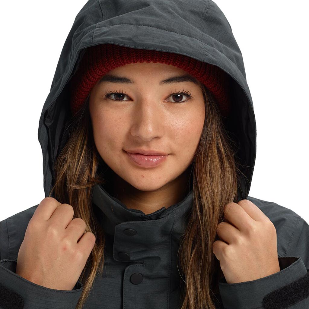 Burton 2023 Womens Jet Set Jacket - True Black Heather