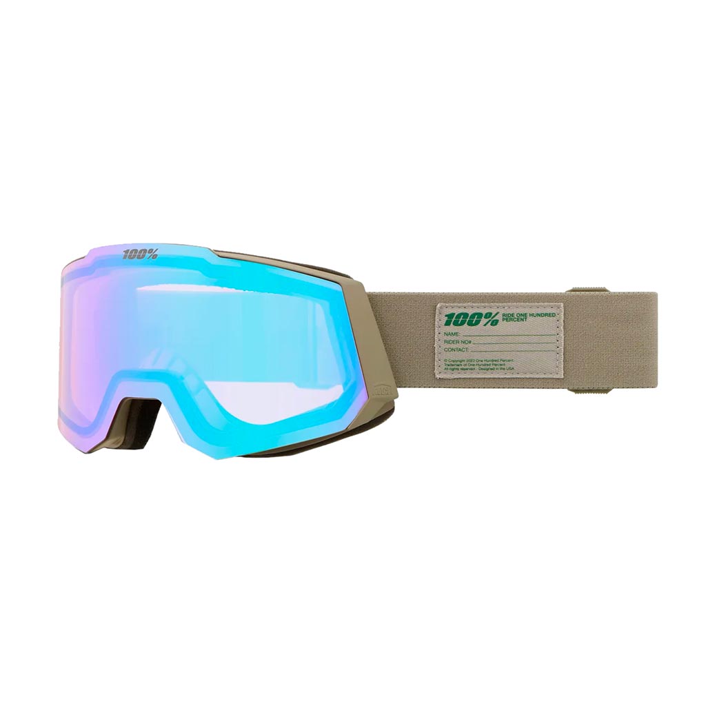 100% Snowcraft Goggle - Cement/Copper