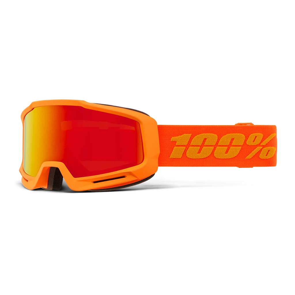 100 goggle orange 100% Okan Snow Goggle