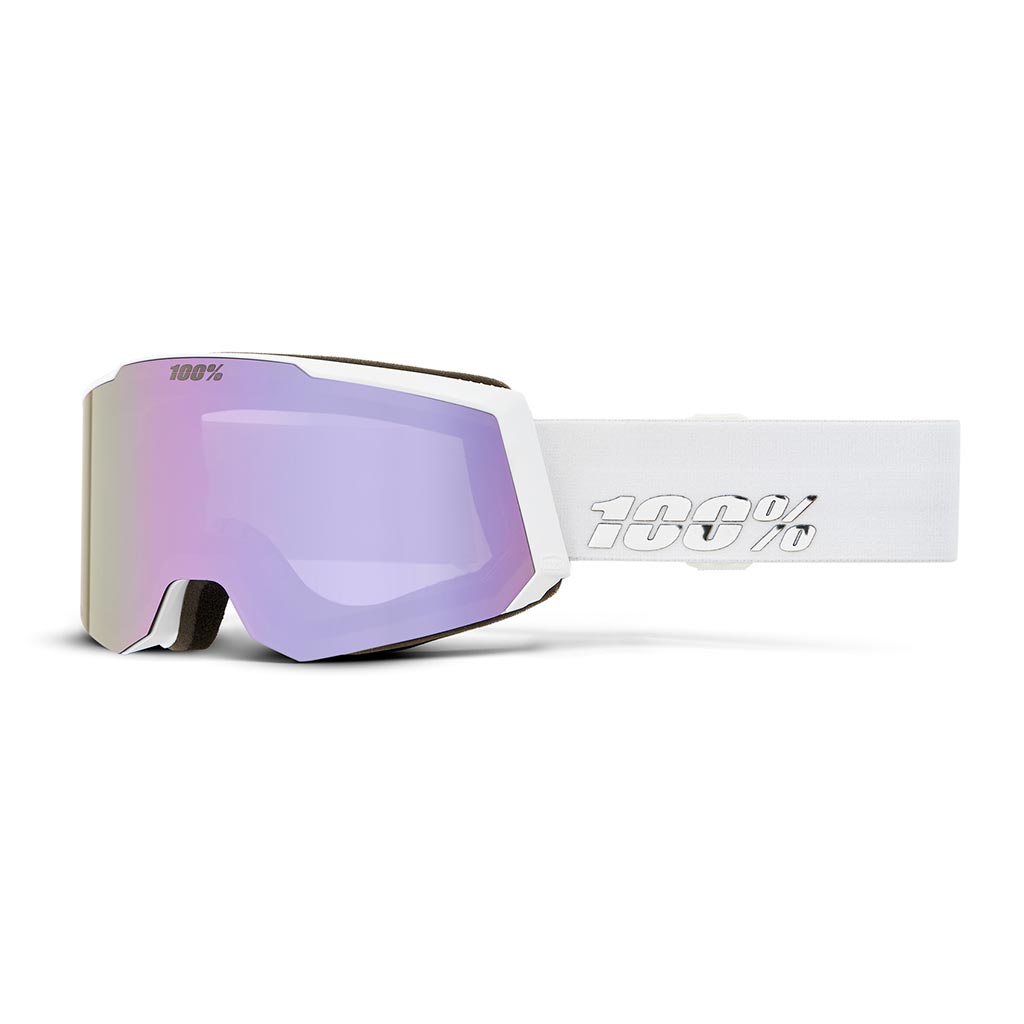 100% Snowcraft S Goggle - White/Lavender