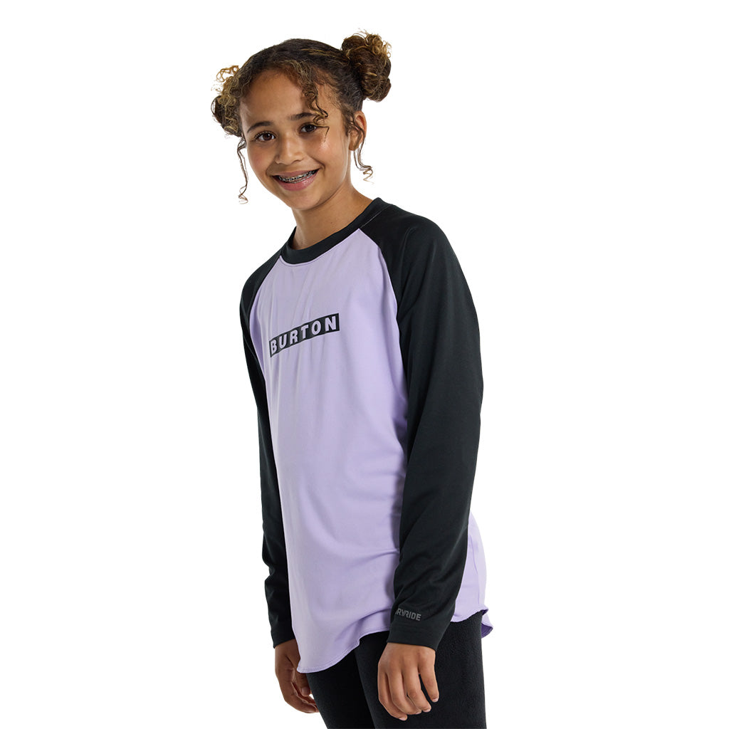 Burton 2024 Kids Tech Tee - True Black/Supernova