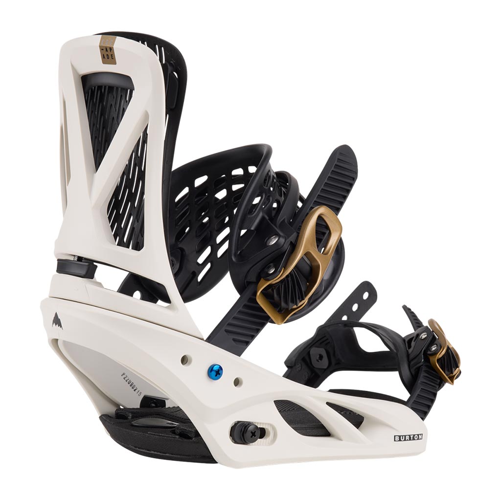 Burton 2024 Womens Escapade Bindings - White/Gold