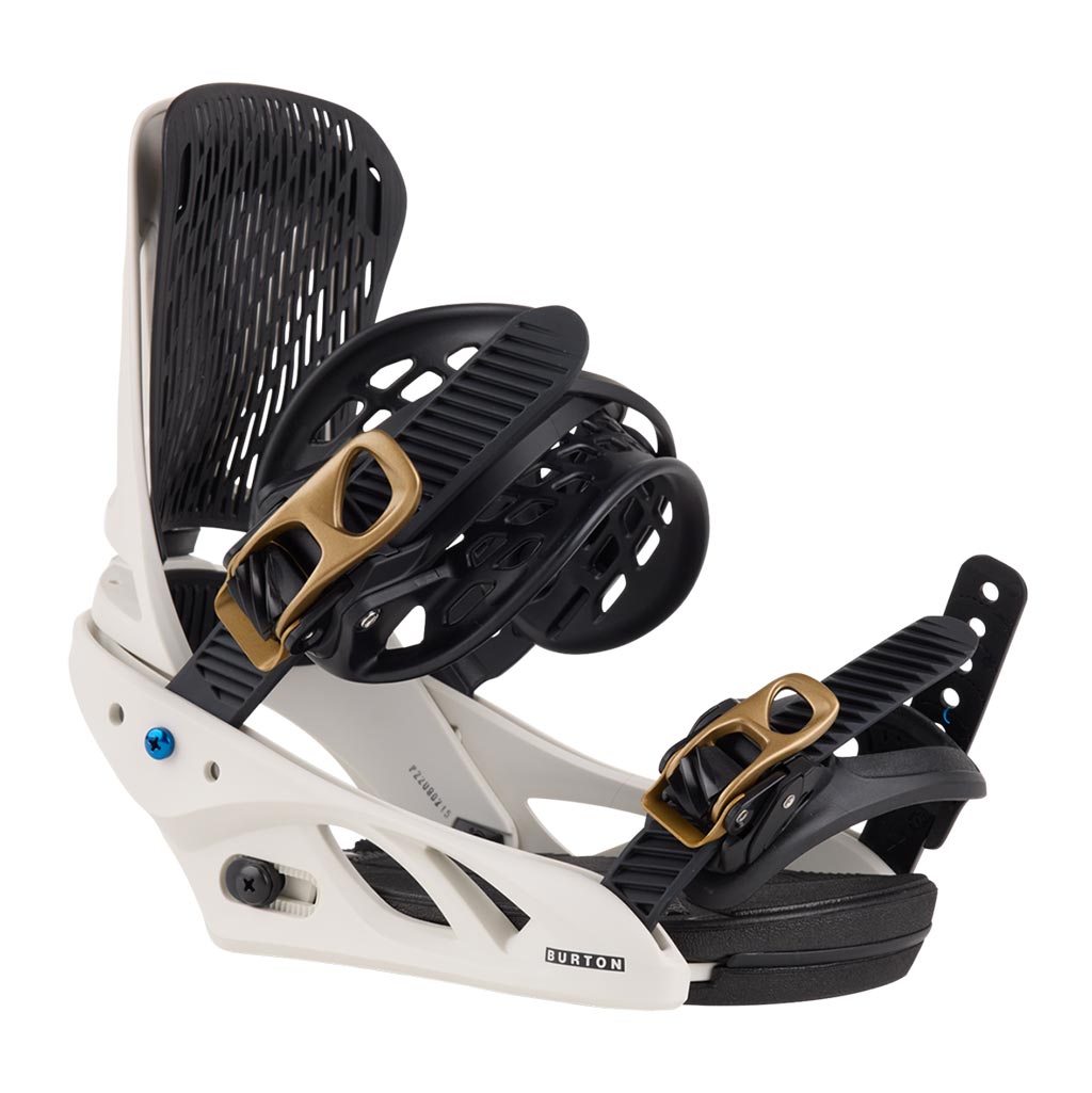 Burton 2024 Womens Escapade Bindings - White/Gold