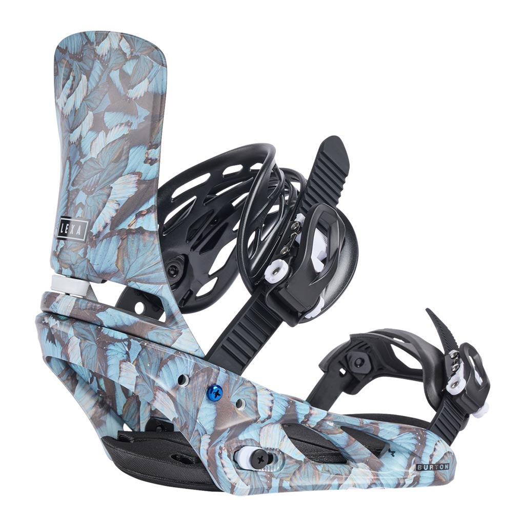 Burton 2025 Womens Lexa Binding - Blue Butterflies