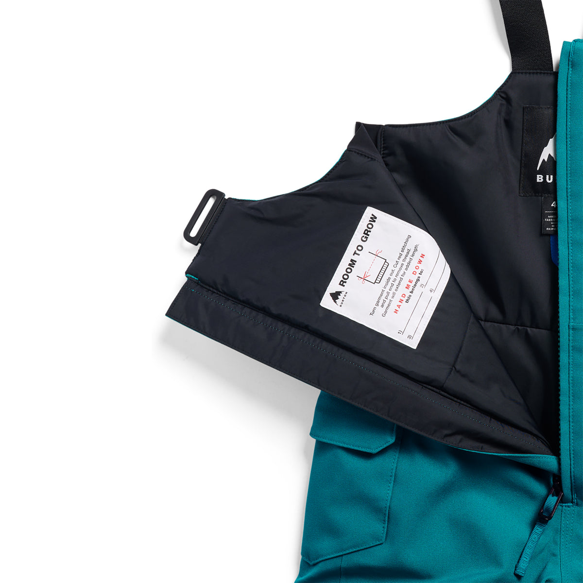 Burton 2027 Toddler Maven Bib Pant - Pacific Teal