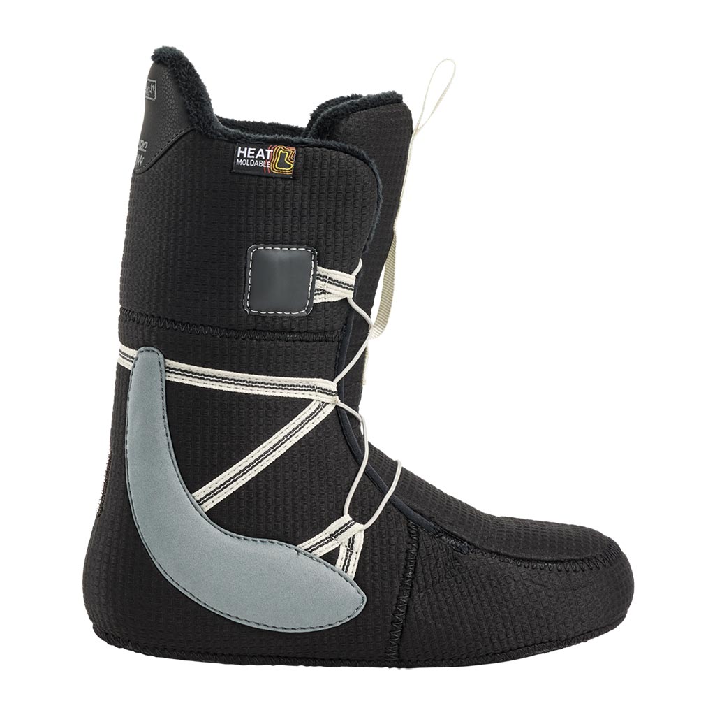 Burton 2026 Womens Wide Mint Boa Boots - Grey Cloud