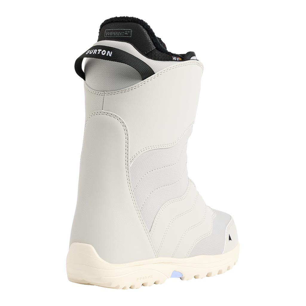 Burton 2026 Womens Wide Mint Boa Boots - Grey Cloud