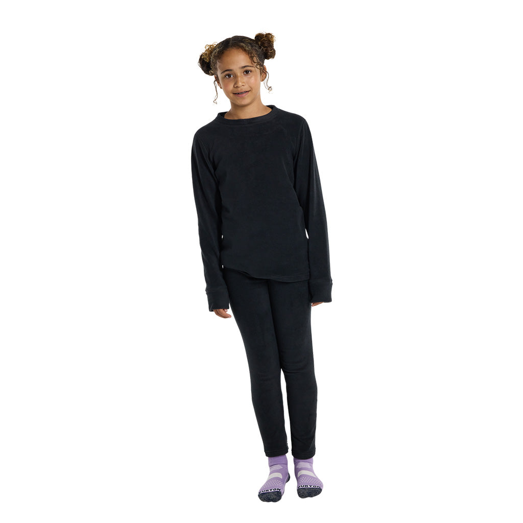 Burton Kids Heavy Weight Fleece Set - True Black