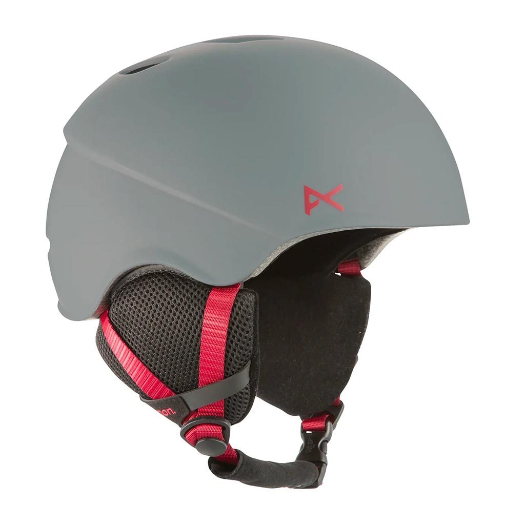 Anon 2024 Helo Round Fit Helmet - Grey