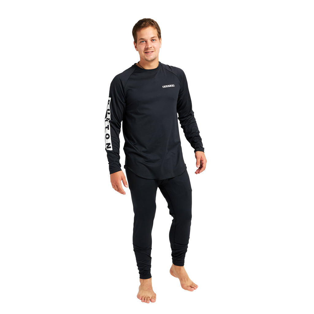 Burton Roadie Tech Thermal Tee - True Black