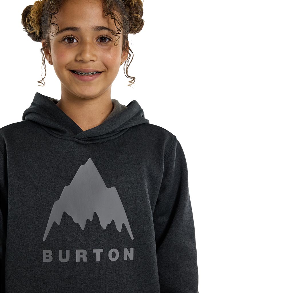 Burton Kids Oak Pullover - True Black Heather