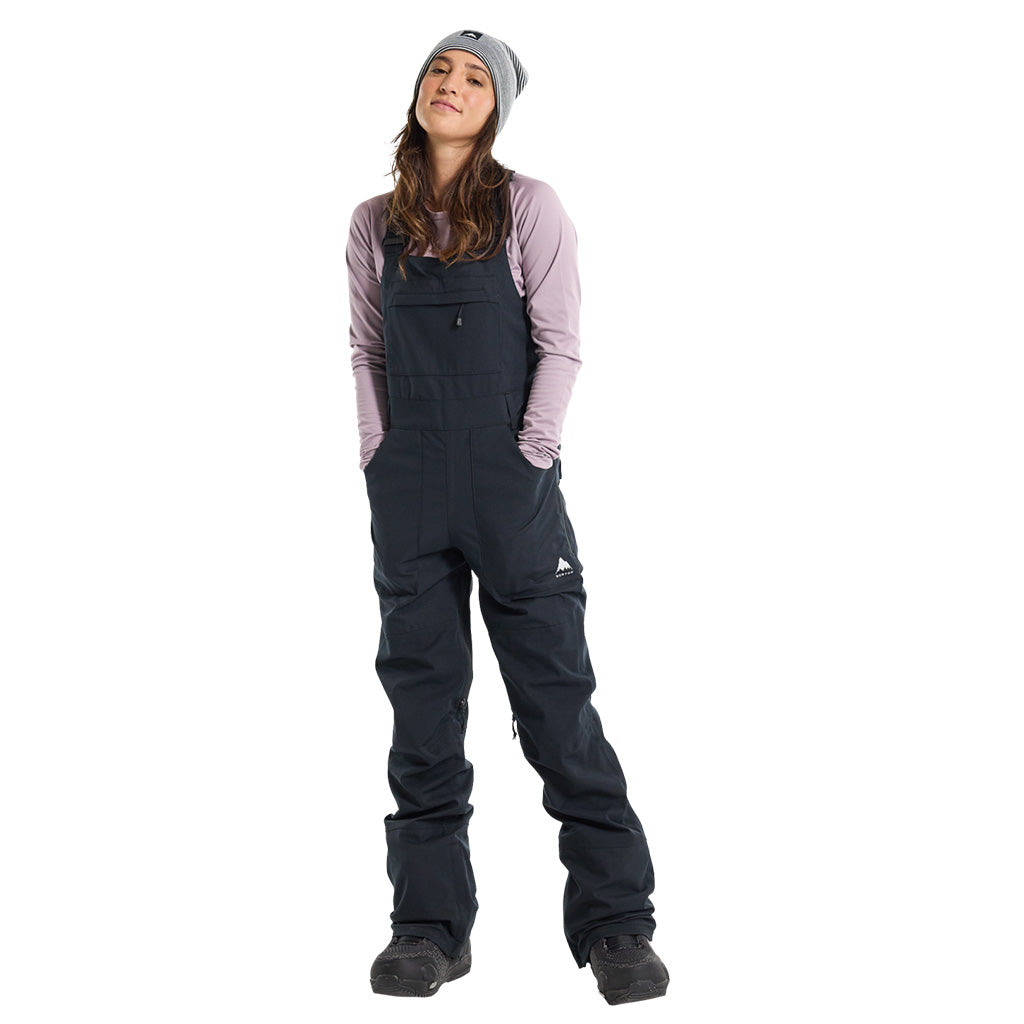 Burton 2024 Womens Tall Avalon Bib - True Black