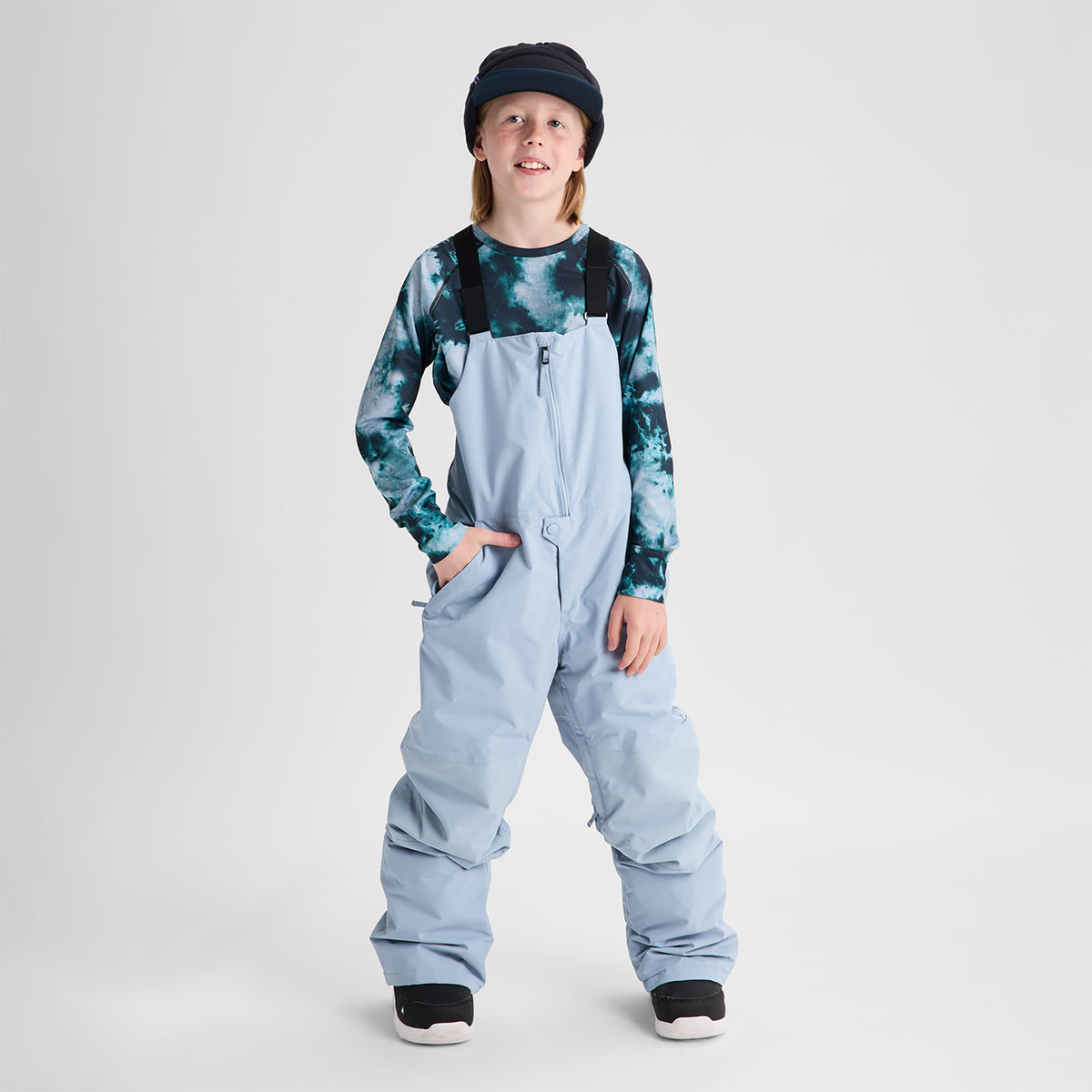 Burton 2027 Kids Skylar Bib Pant - Dusty Blue