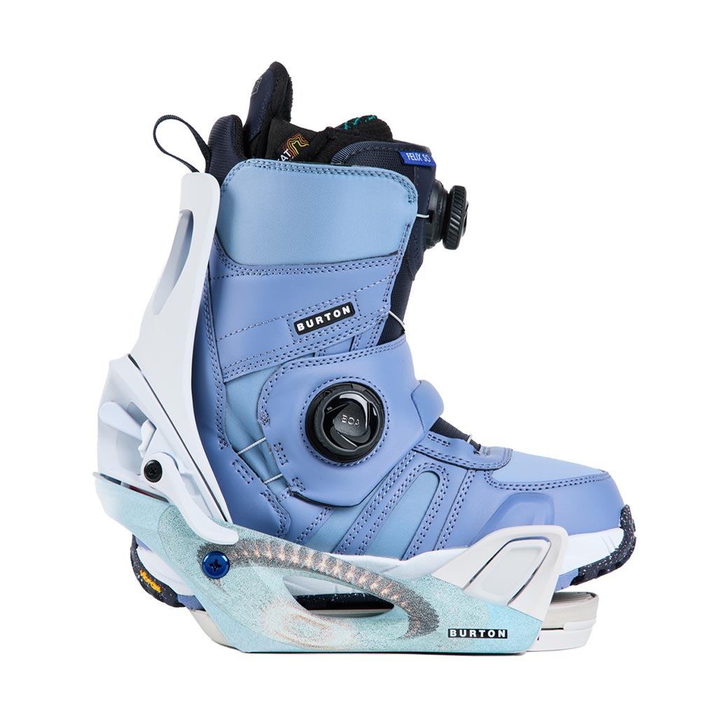 Burton 2024 Womens Step On Bindings - White/Graphic