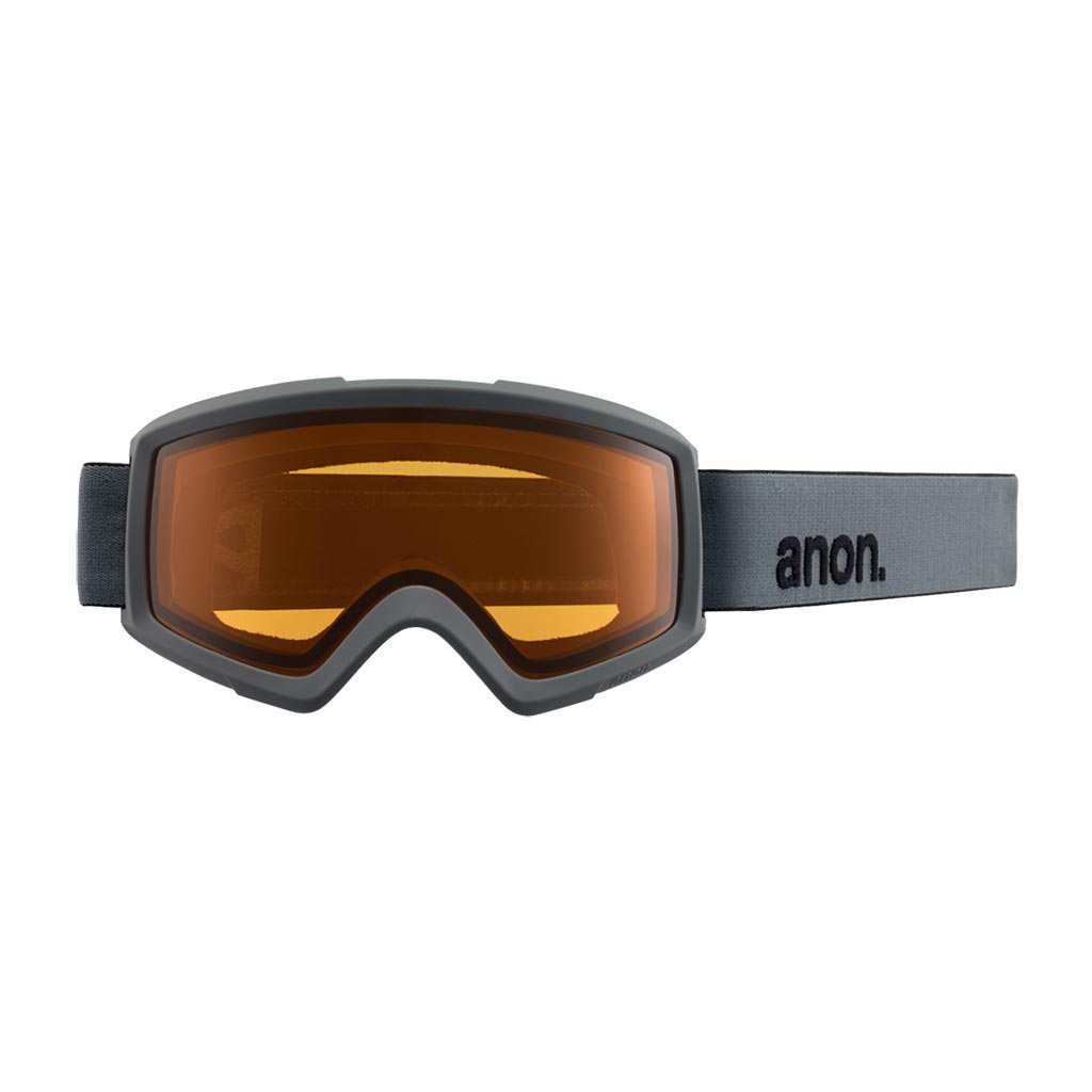 Anon Helix 2.0 Goggle + Extra Lens - Stealth/Silver Amber