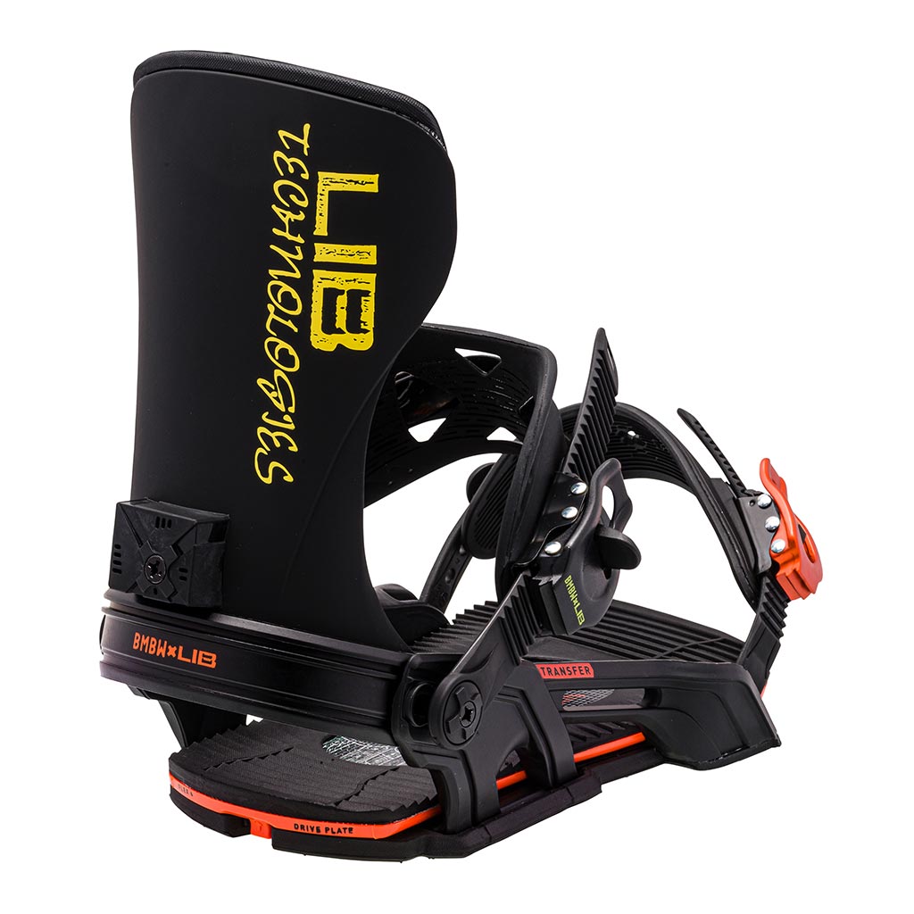 Bent Metal x Lib Tech Transfer Bindings - Black/Orange