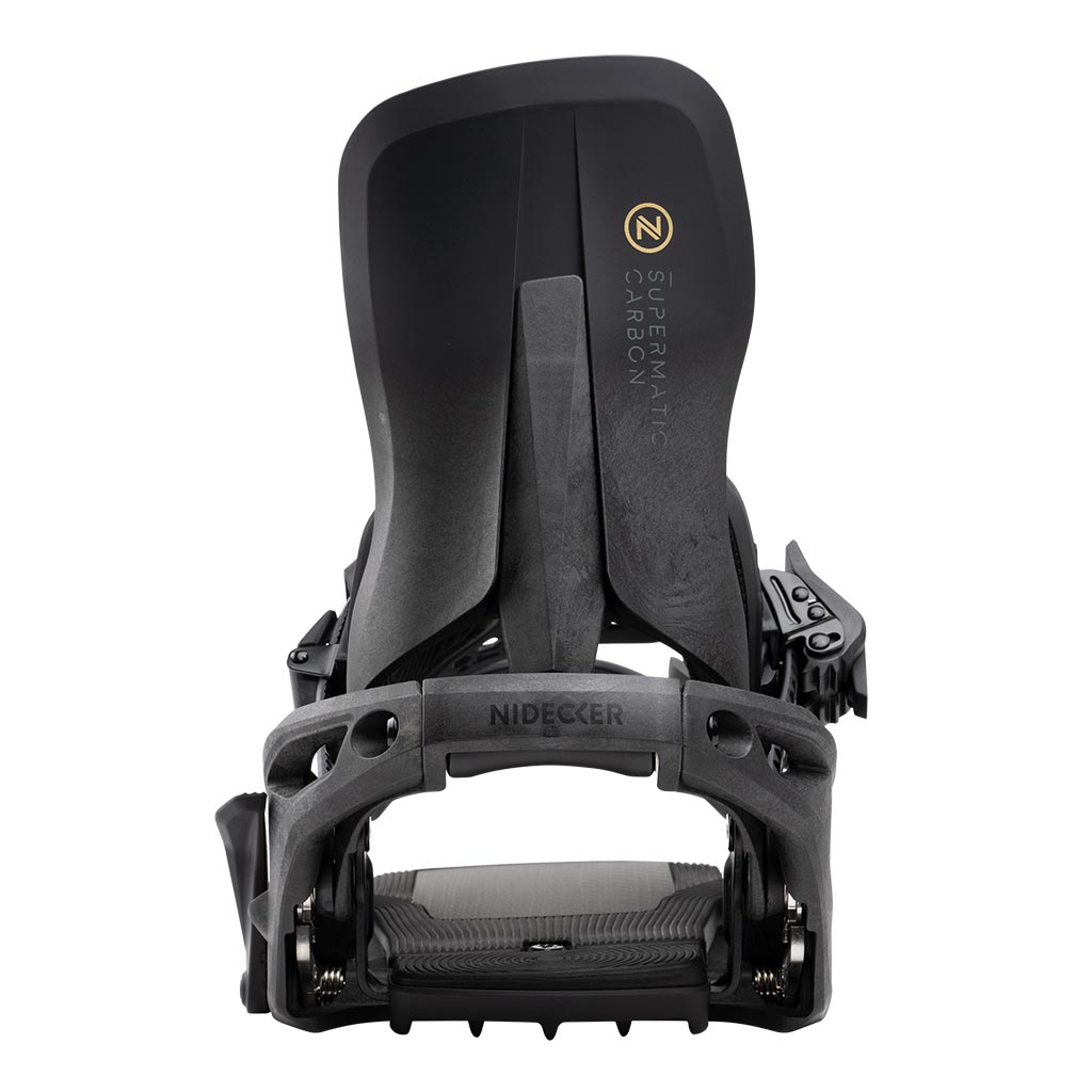 Nidecker 2026 Supermatic Carbon Bindings - Black