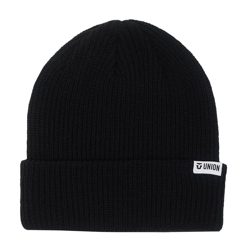 Union Low-Cuff Beanie - Black