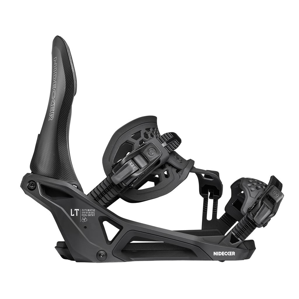 Nidecker 2026 Supermatic LT Bindings - Black