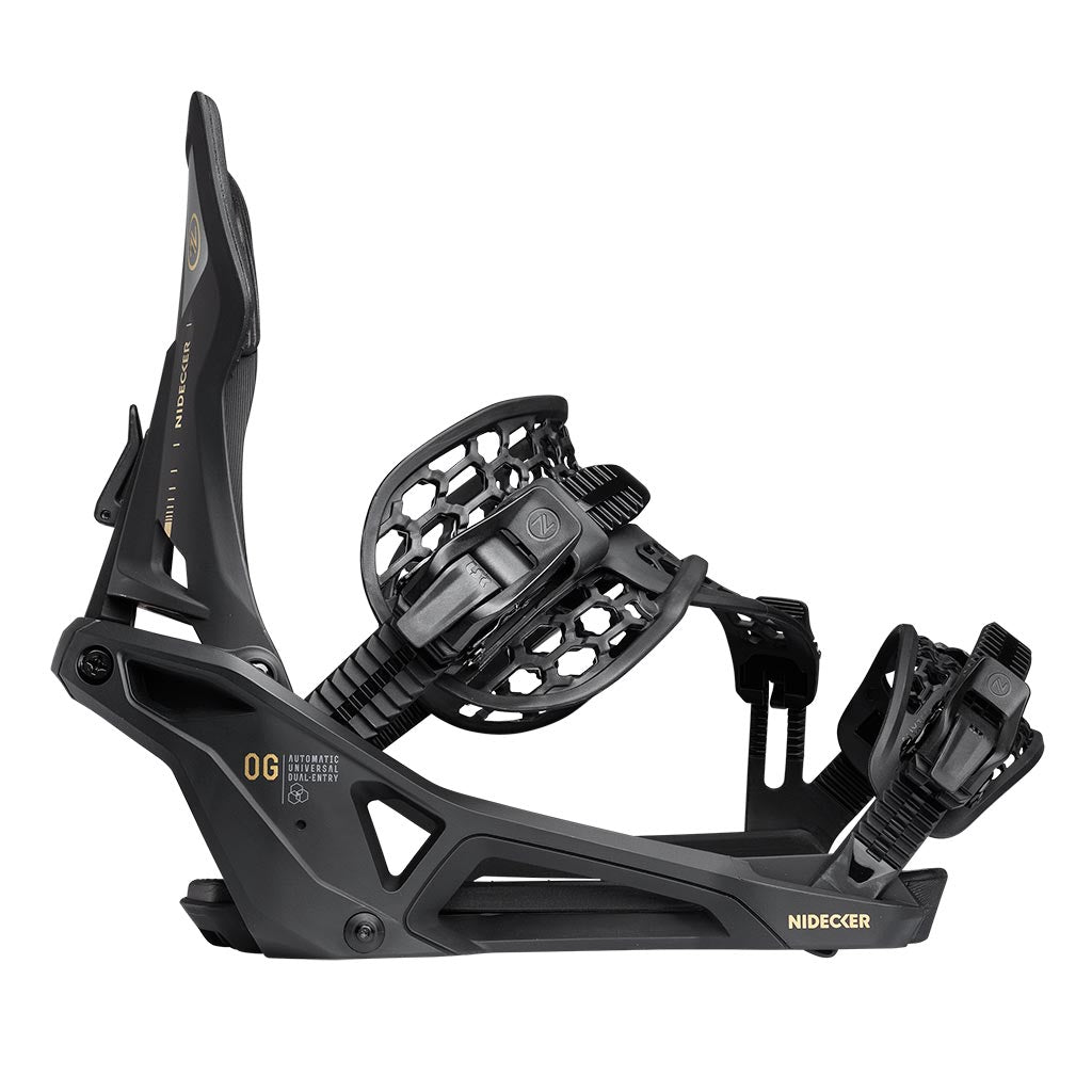 Nidecker 2026 Supermatic OG Bindings - Black