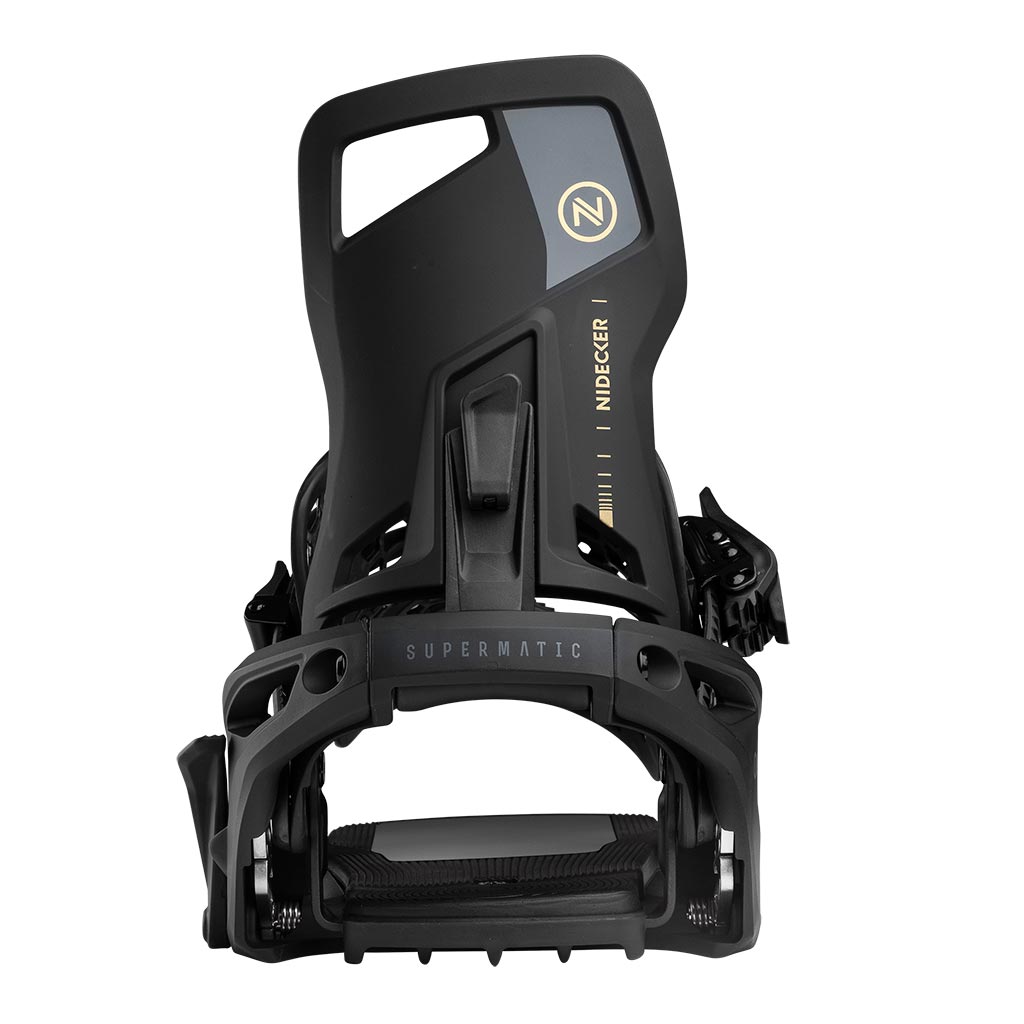 Nidecker 2026 Supermatic OG Bindings - Black