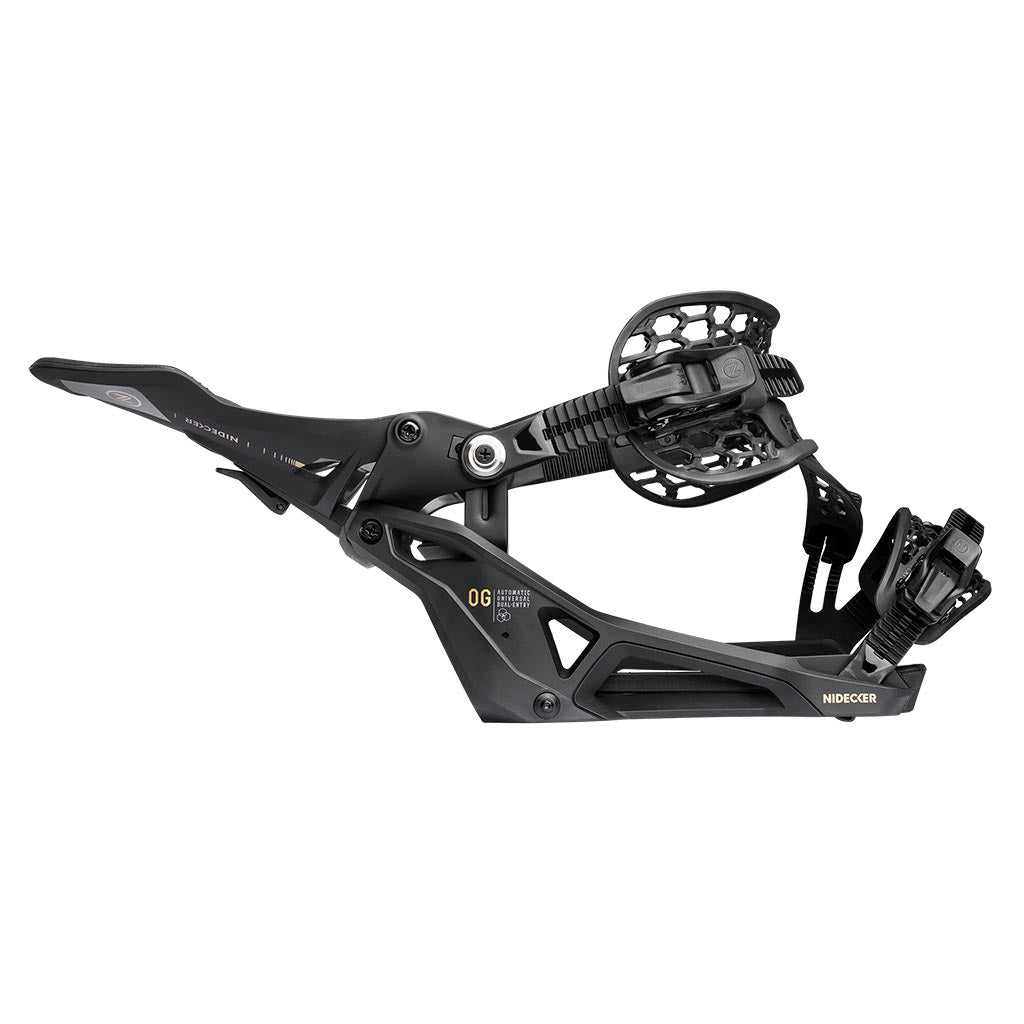 Nidecker 2026 Supermatic OG Bindings - Black