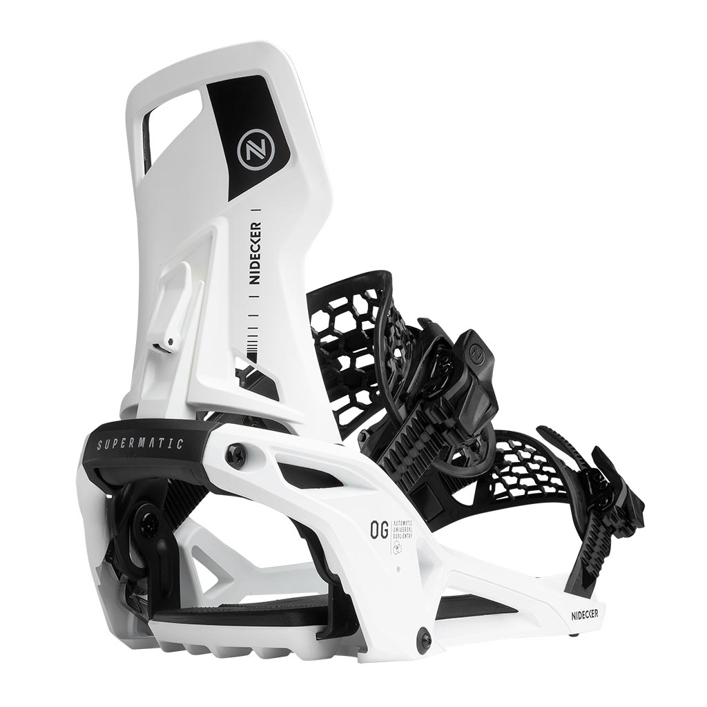 Nidecker 2026 Supermatic OG Bindings - White