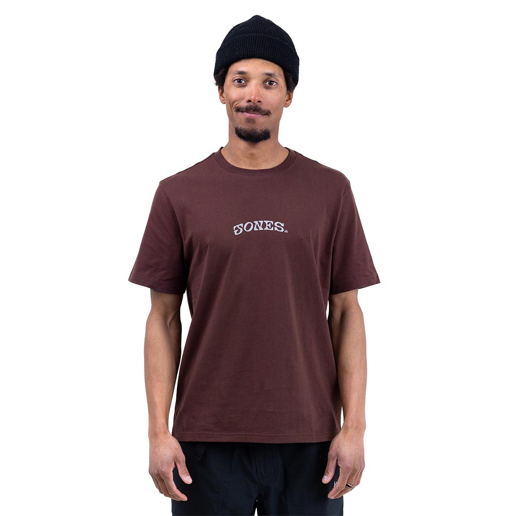 Jones Sierra Organic Cotton Tee - Coffee Brown