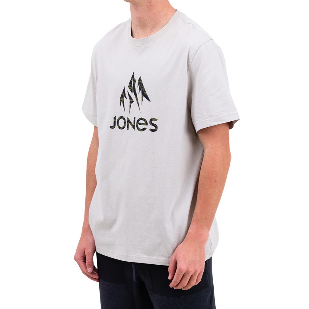 Jones Truckee Organic Cotton Tee - Grey