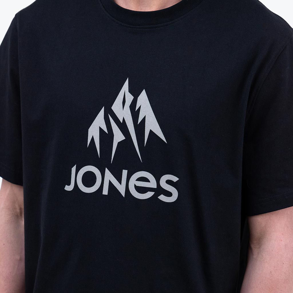 Jones Truckee Organic Cotton Tee - Black