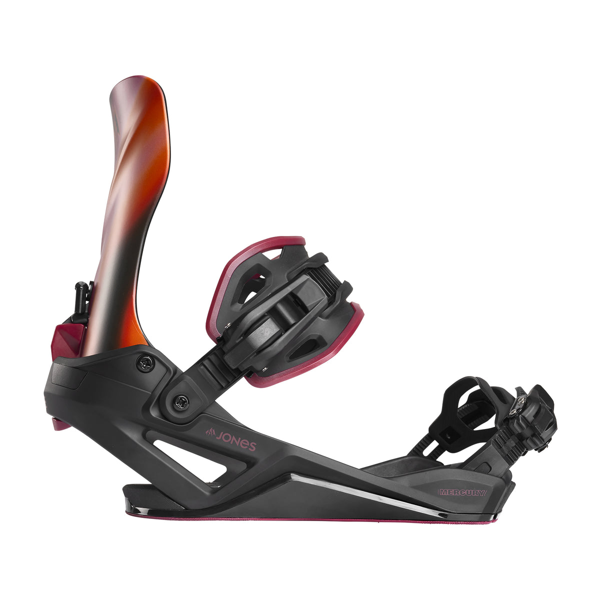 Jones 2027 Mercury FASE Bindings - Borealis Black/Pink