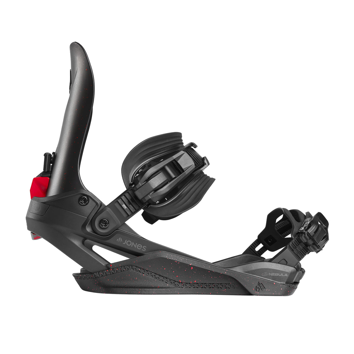 Jones 2027 Nebula FASE Bindings - Tweaker Black/Red